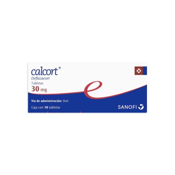 CALCORT 30MG TAB CAJ C/10