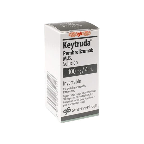 KEYTRUDA 100MG/4ML FAM CAJ C/1