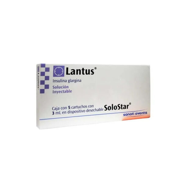 LANTUS SOLOSTAR 100UI (R) AMP CAJ C/5X3ML