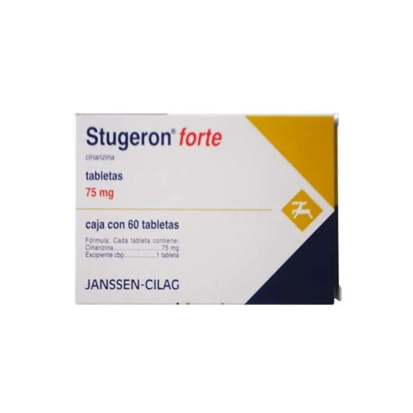 STUGERON FORTE 75MG TAB CAJ C/60