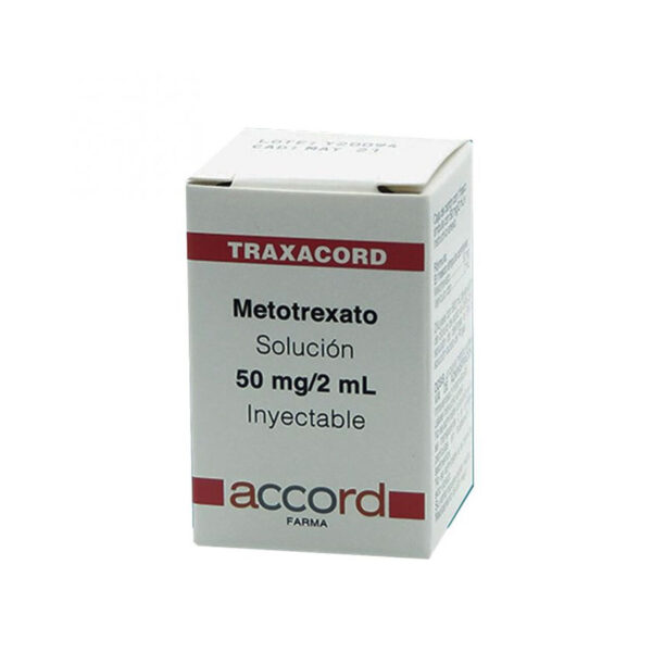 TRAXACORD METOTREXATO 50MG/2 ML INY