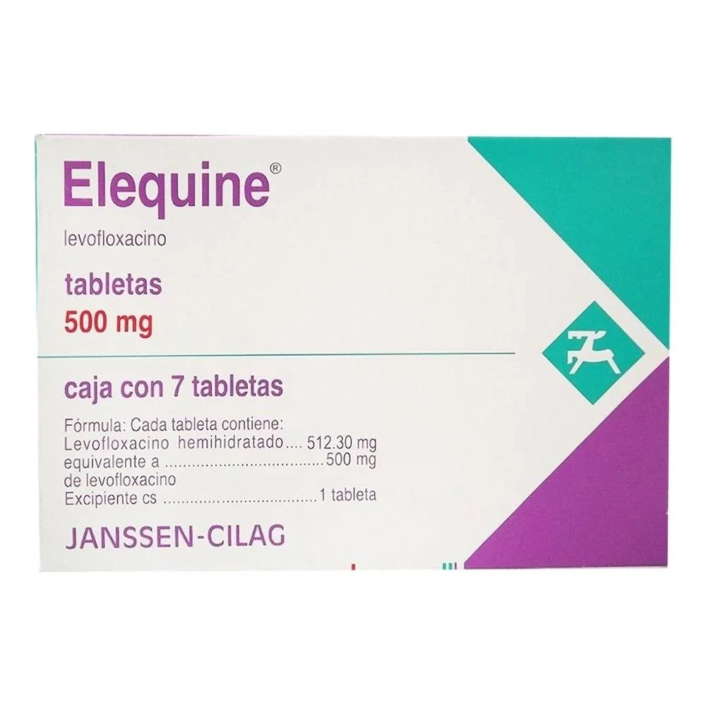 00750110006910L1 ELEQUINE 500 MG C/7 TABS - Imagen 1
