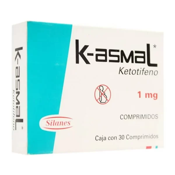 K-ASMAL TAB. 1 MG. CAJA C/30