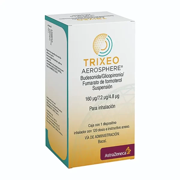 TRIXEO AEROSPH 120 D 160/7.2/4.8MCG