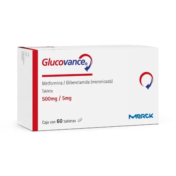 GLUCOVANCE 500MG/5.0MG - TAB - 60