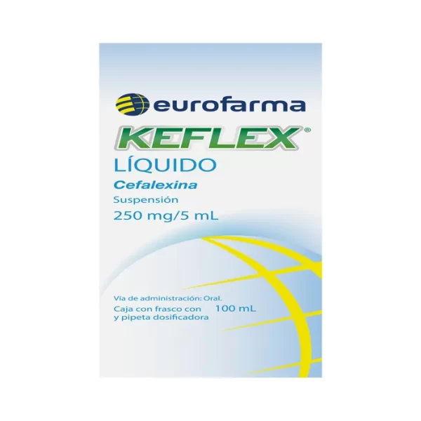 KEFLEX SUSP 250MG/5ML C/FCO 100ML
