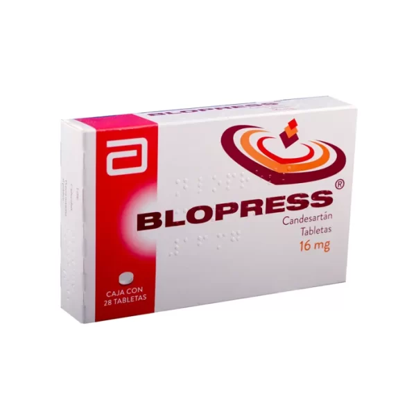 BLOPRESS 16 MG 28 TAB