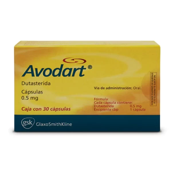 AVODART CAP. 0.5 MG. CAJA C/30