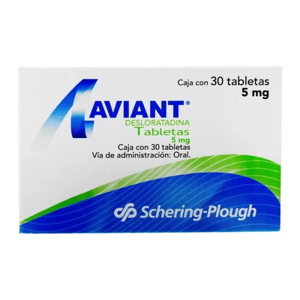 AVIANT TAB. 5 MG. CAJA C/30