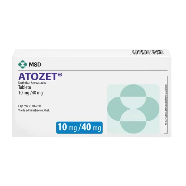 ATOZET 10MG / 40MG T 30