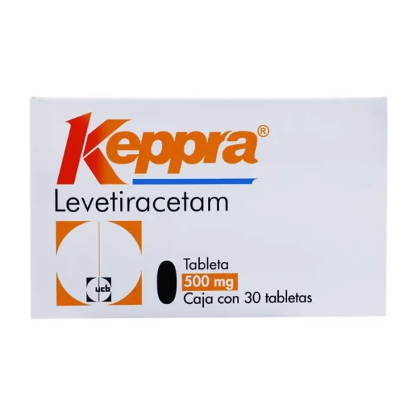 KEPPRA TAB. 500 MG. CAJA C/30