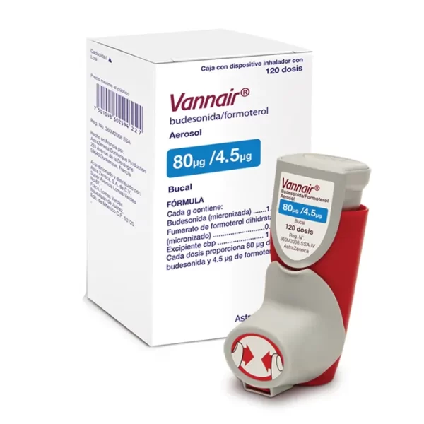 VANNAIR SPRAY 120D 80/4.5MCG