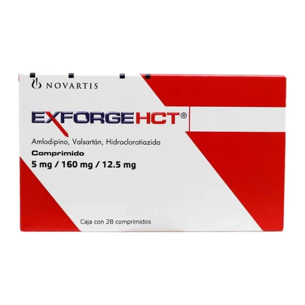 EXFORGE HCT 5/160/12.5MG C/28 COMP