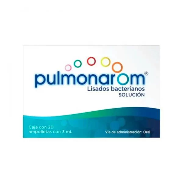 PULMONAROM ORAL 3ML AMP C20