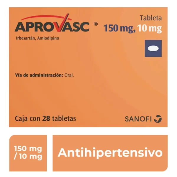APROVASC 150MG/10MG C / 28 TABLETAS