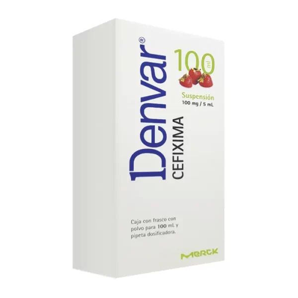 DENVAR SUSP. 100 MG./5 ML. C/100 ML.