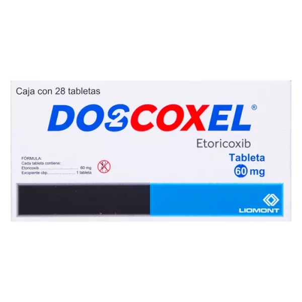 DOSCOXEL  T  28 60MG