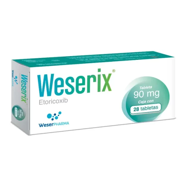 WESERIX 90MG C/28 TABS