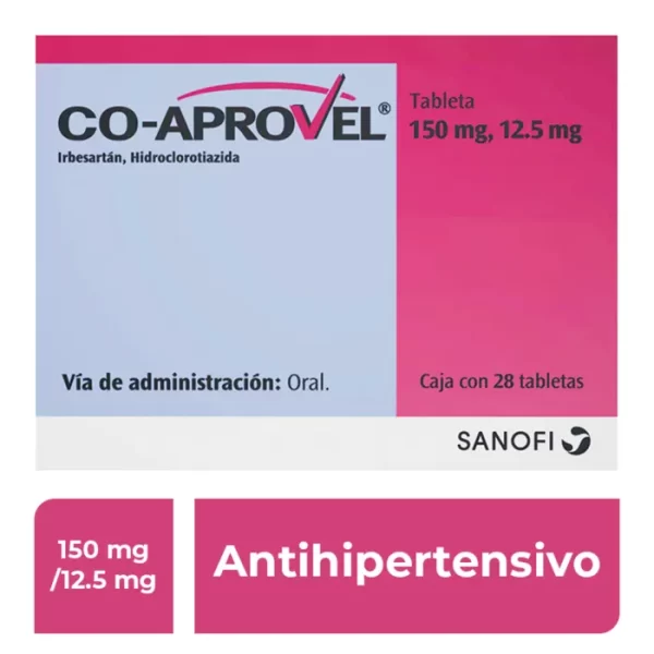 CO APROVEL 150MG - TAB - 28