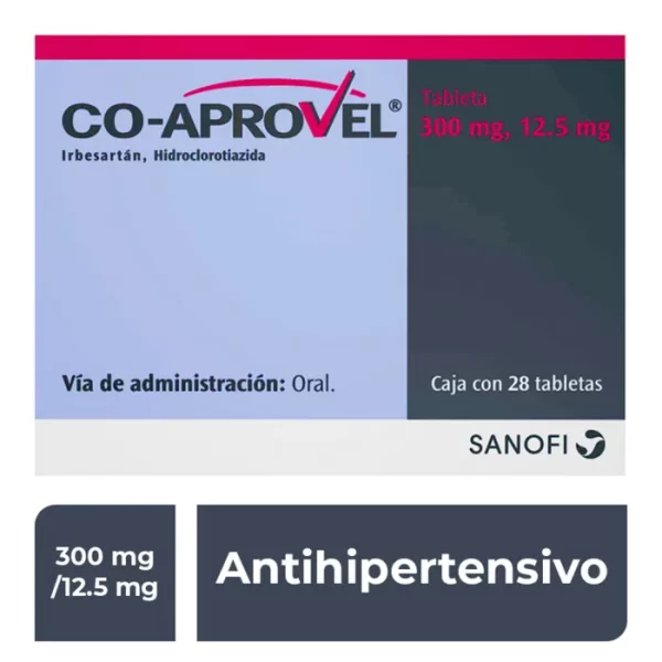 CO APROVEL 300/12.5MG - TAB - 28
