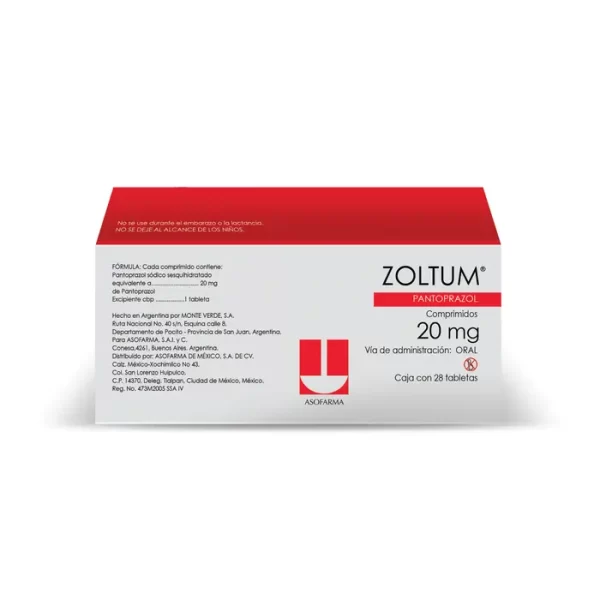 ZOLTUM 20MG C/28 TABS