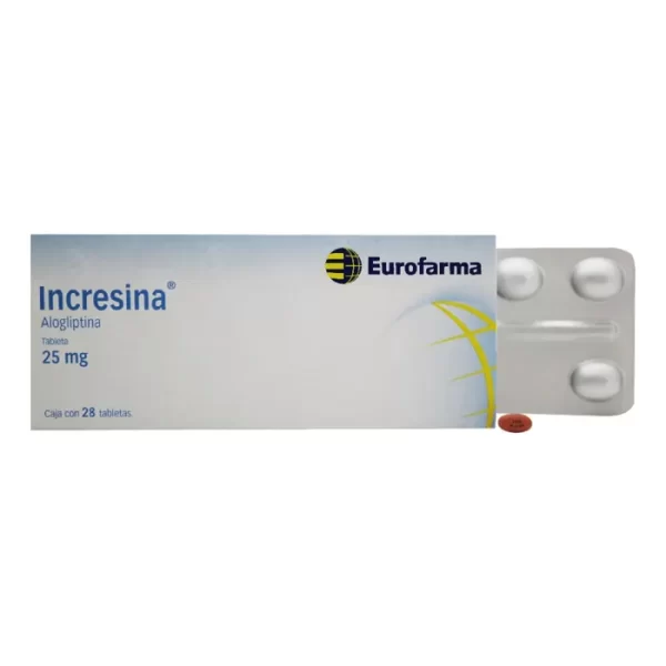 INCRESINA P 25MG / 30MG C / 28 TABLETAS