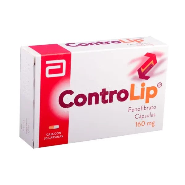 CONTROLIP 160 MG 30 CAPS