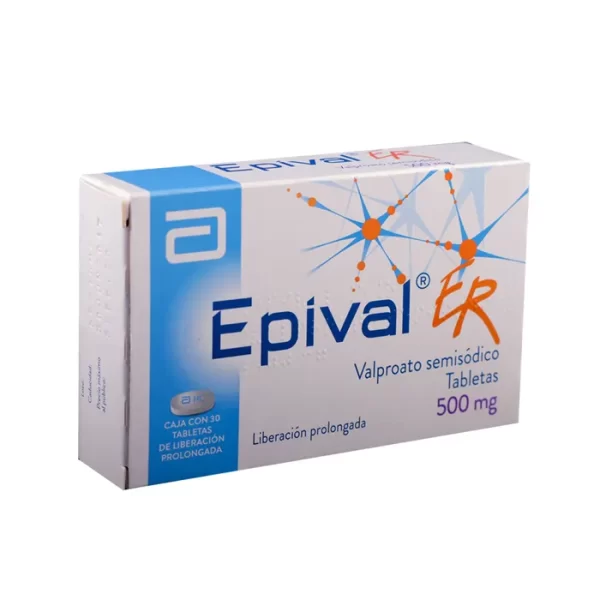 EPIVAL ER 500MG TAB C30