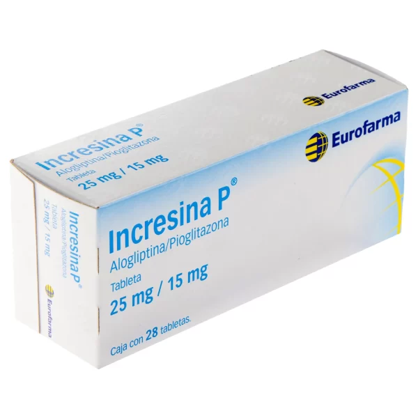 INCRESINA P 25MG / 15MG C / 28 TABLETAS