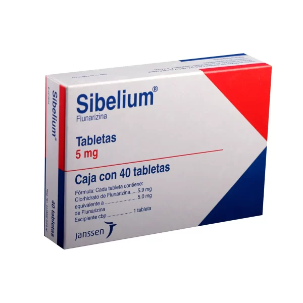 SIBELIUM T 40 5MG