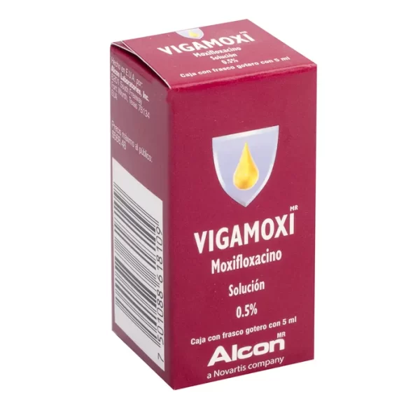 VIGAMOXI SOL 5ML 0.5%